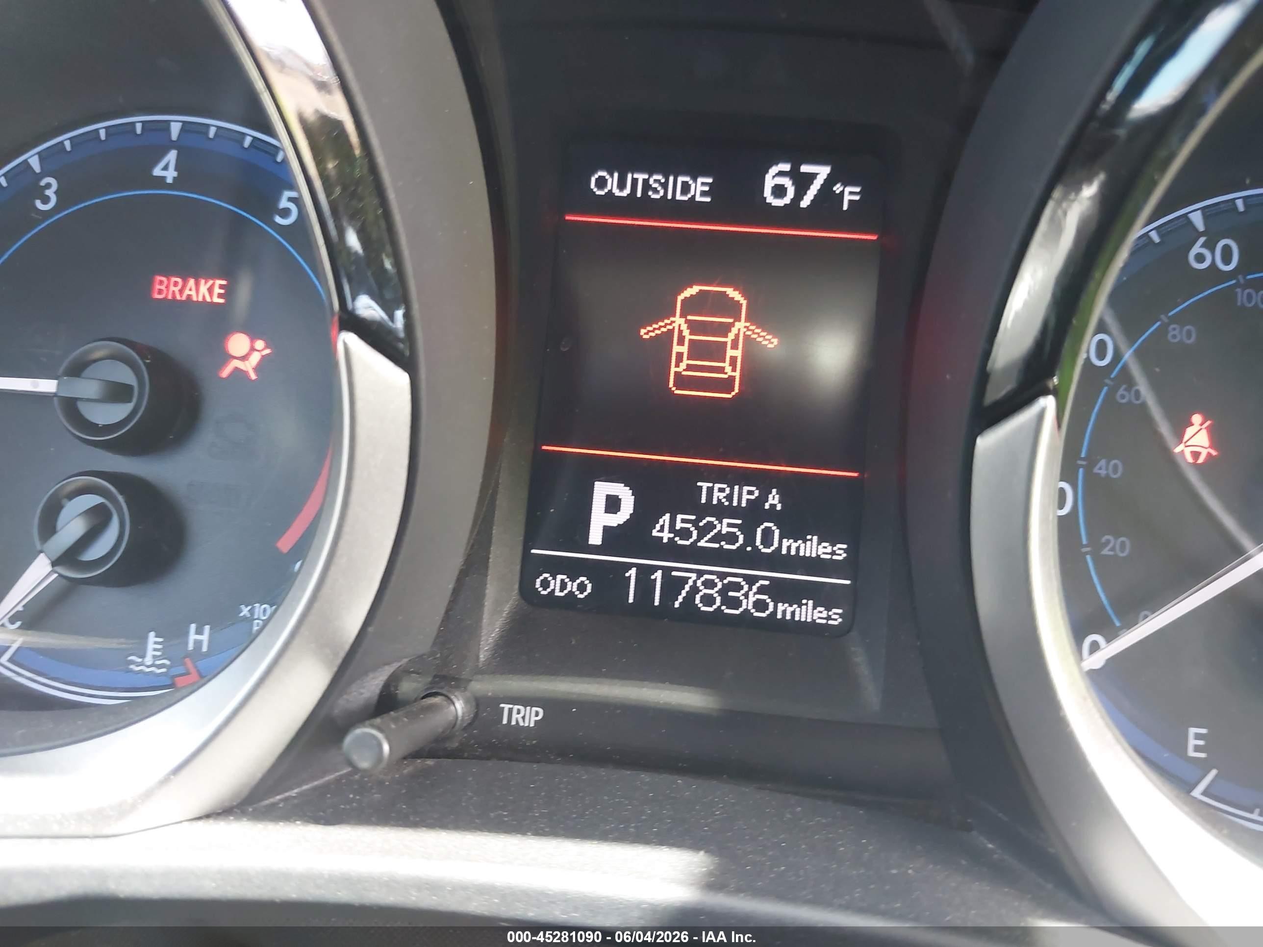 2014 Toyota Corolla S Plus Red vin: 2T1BURHE2EC055709
