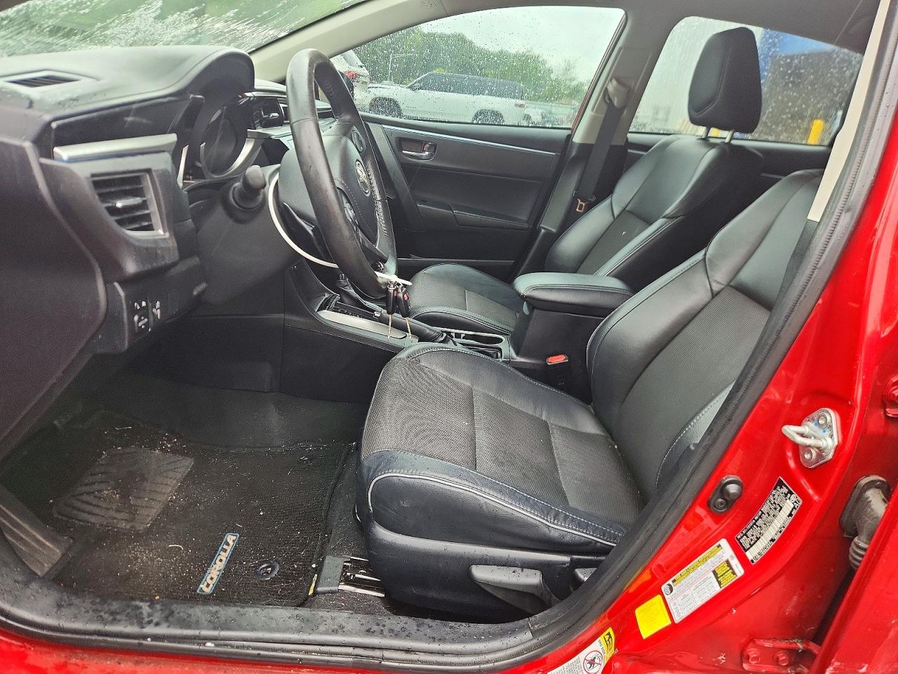 2014 Toyota Corolla S Plus Красный vin: 2T1BURHE2EC063180