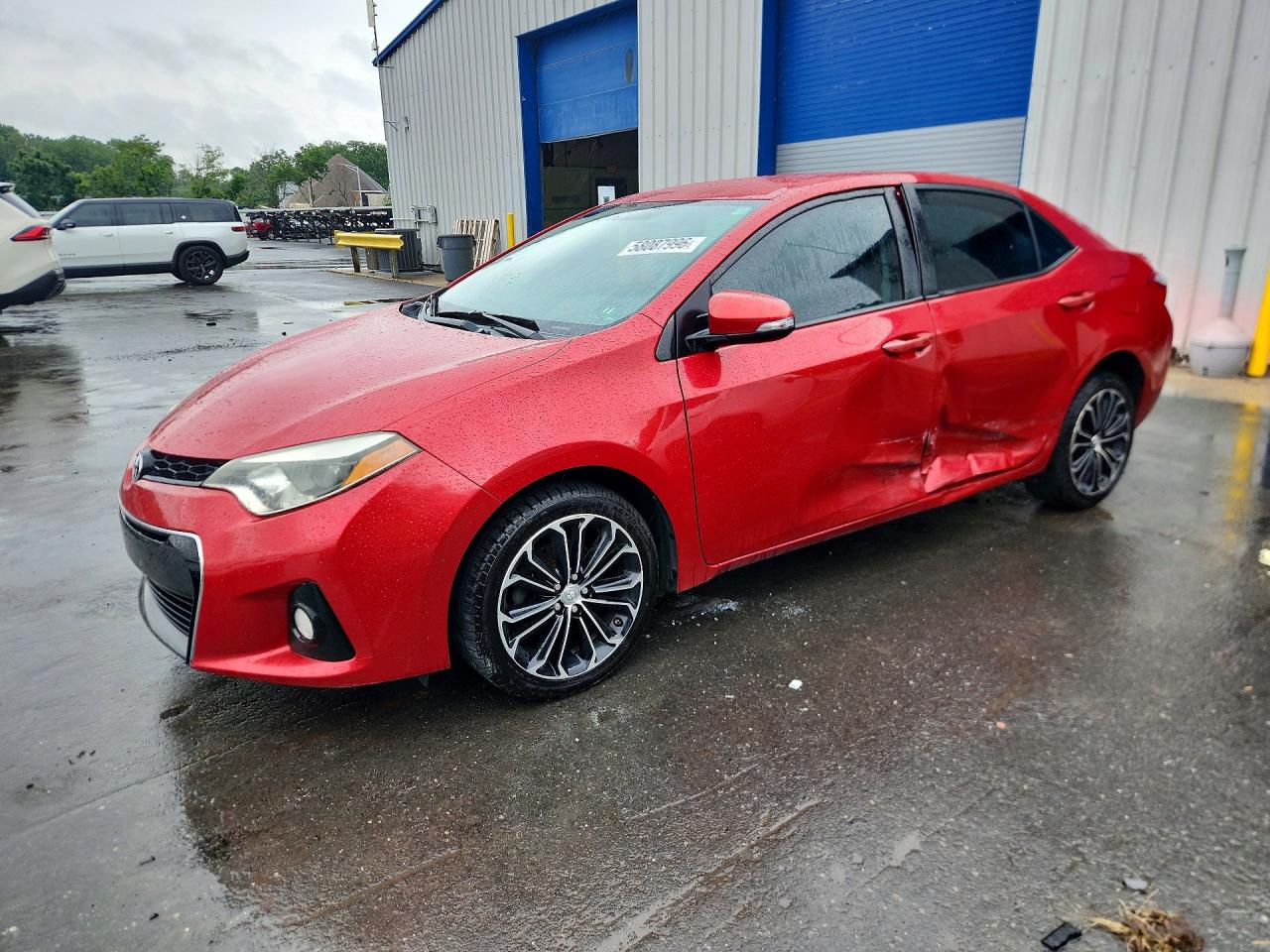 2014 Toyota Corolla S Plus Красный vin: 2T1BURHE2EC063180