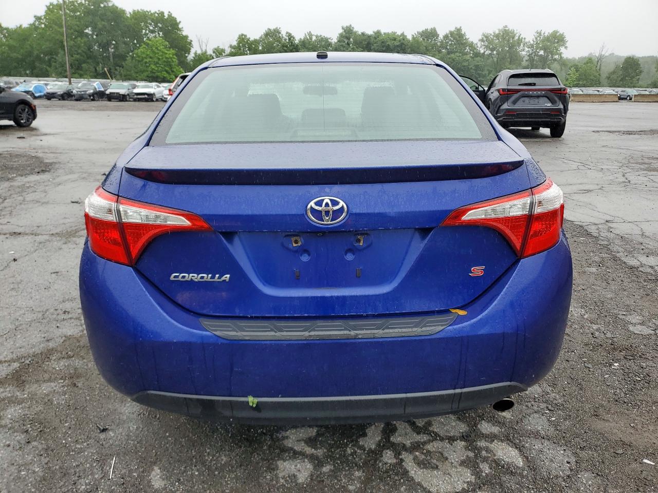 2014 Toyota Corolla S Plus Blue vin: 2T1BURHE2EC066810