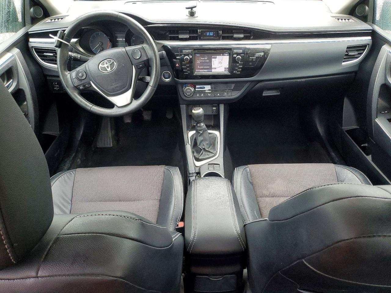 2014 Toyota Corolla S Plus Blue vin: 2T1BURHE2EC066810