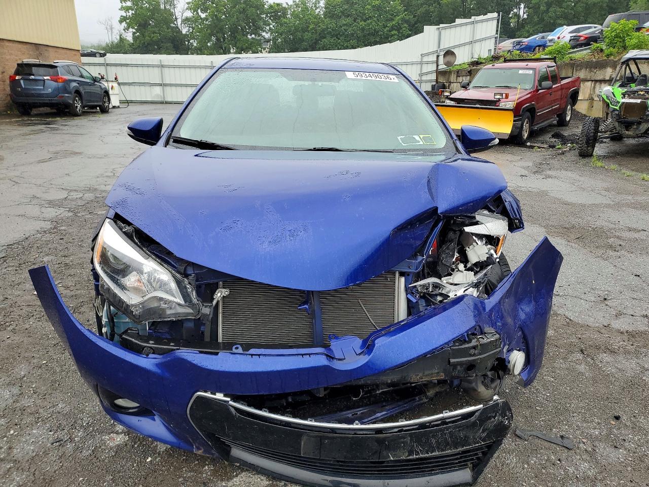 2014 Toyota Corolla S Plus Blue vin: 2T1BURHE2EC066810