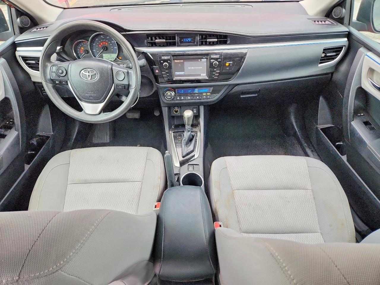 2014 Toyota Corolla Le Red vin: 2T1BURHE2EC068461