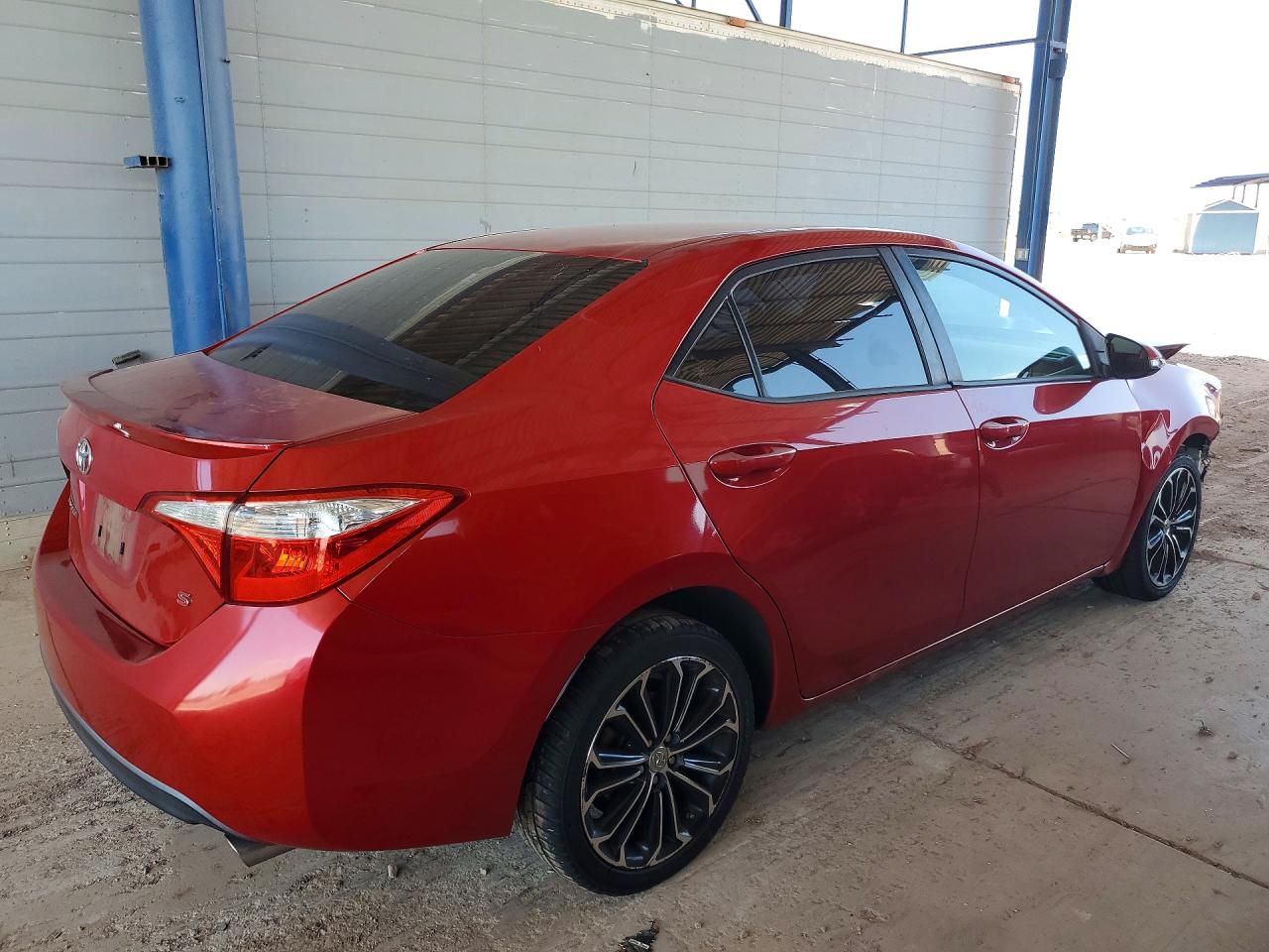 2014 Toyota Corolla S Plus Red vin: 2T1BURHE2EC070162