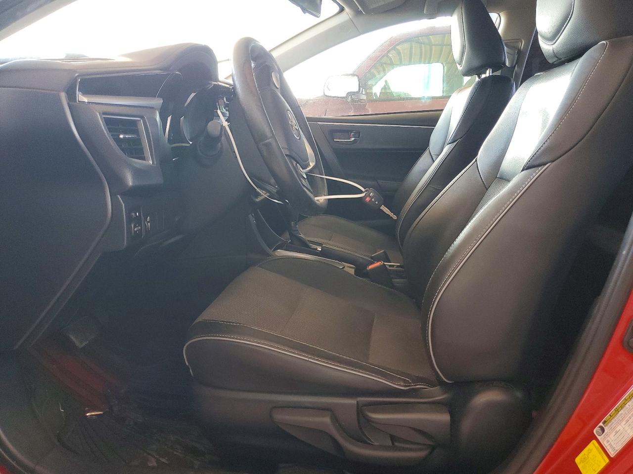 2014 Toyota Corolla S Plus Red vin: 2T1BURHE2EC070162