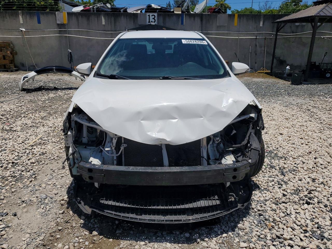 2014 Toyota Corolla S Plus White vin: 2T1BURHE2EC079847
