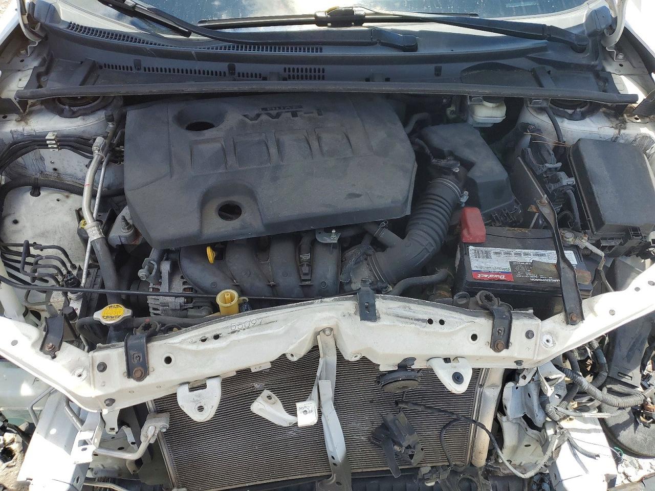 2014 Toyota Corolla S Plus White vin: 2T1BURHE2EC079847