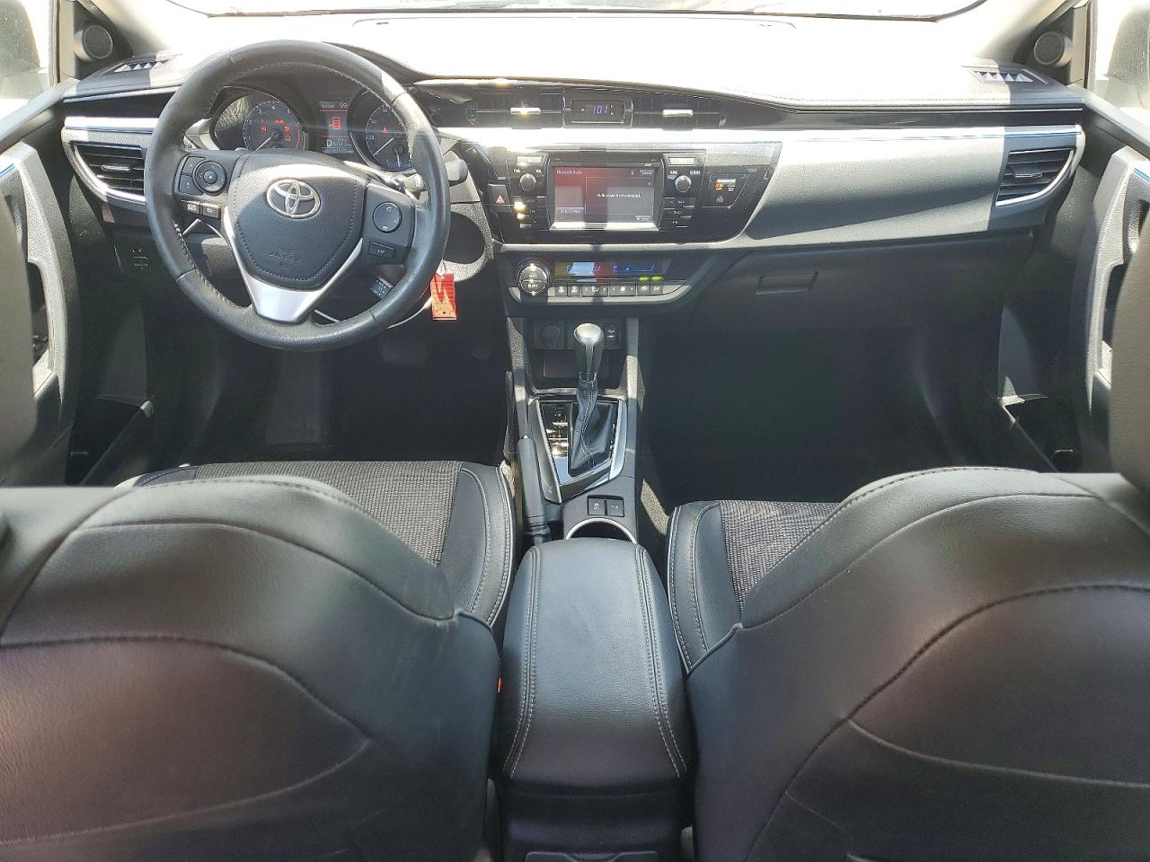 2014 Toyota Corolla S Plus White vin: 2T1BURHE2EC079847