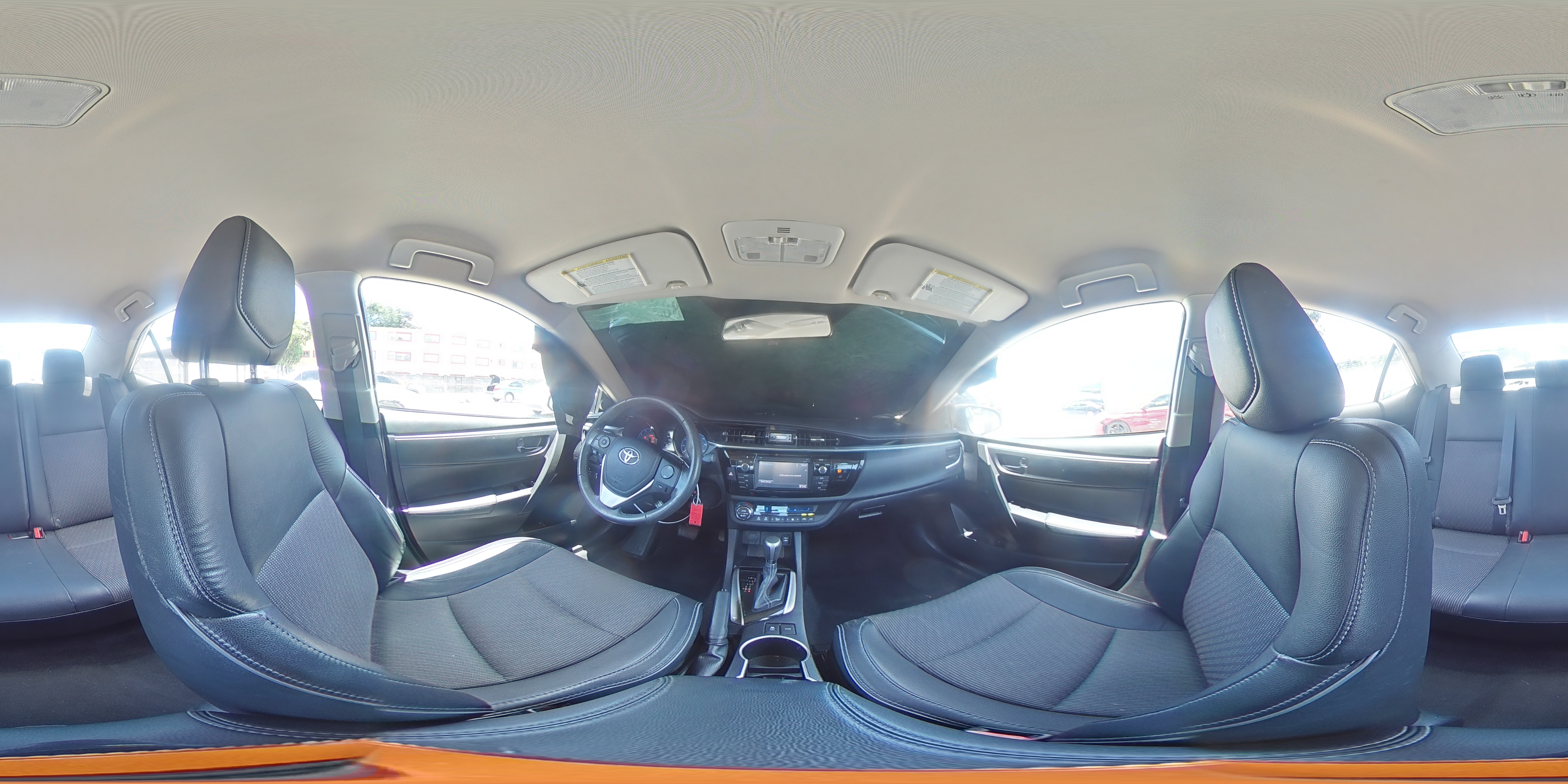 2014 Toyota Corolla S Plus White vin: 2T1BURHE2EC079847