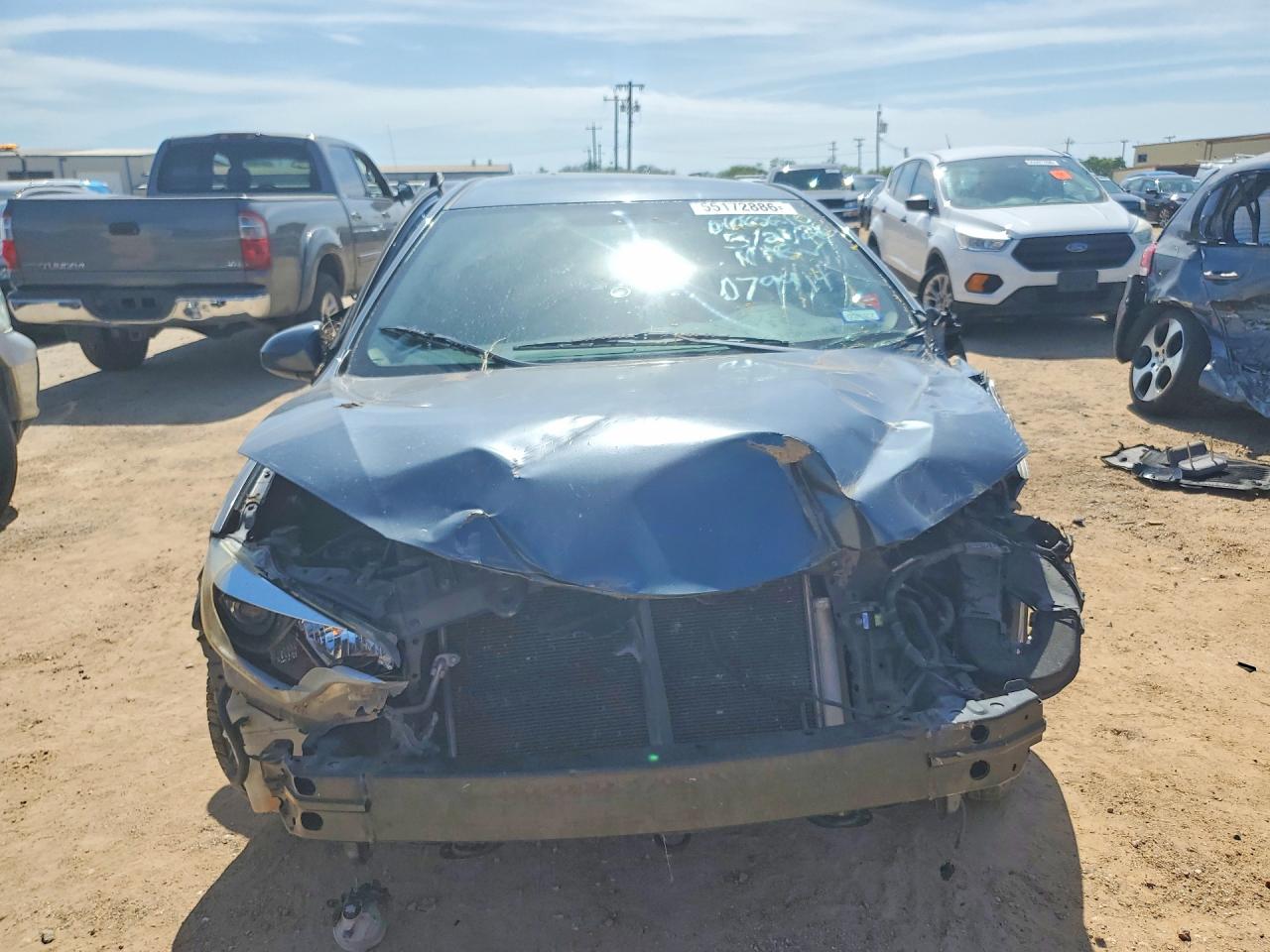 2014 Toyota Corolla Le Plus Gray vin: 2T1BURHE2EC079914