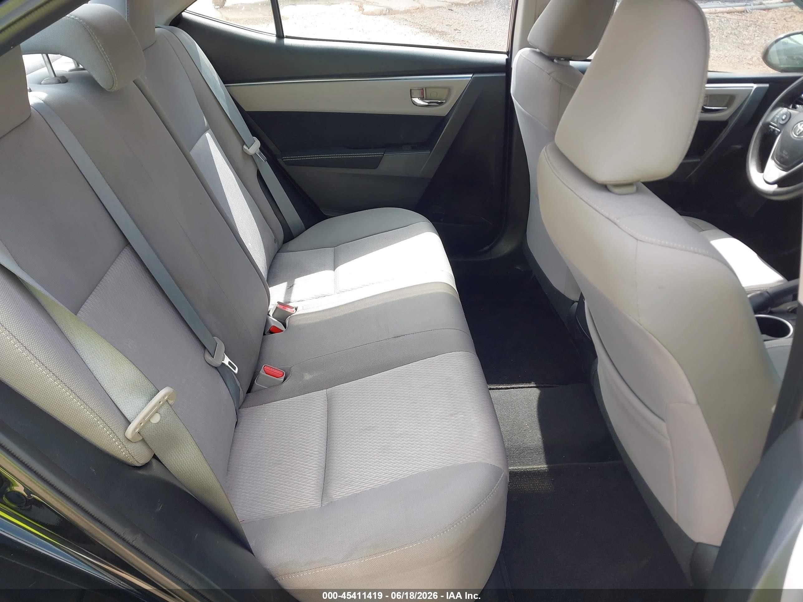 2014 Toyota Corolla Le Black vin: 2T1BURHE2EC080402