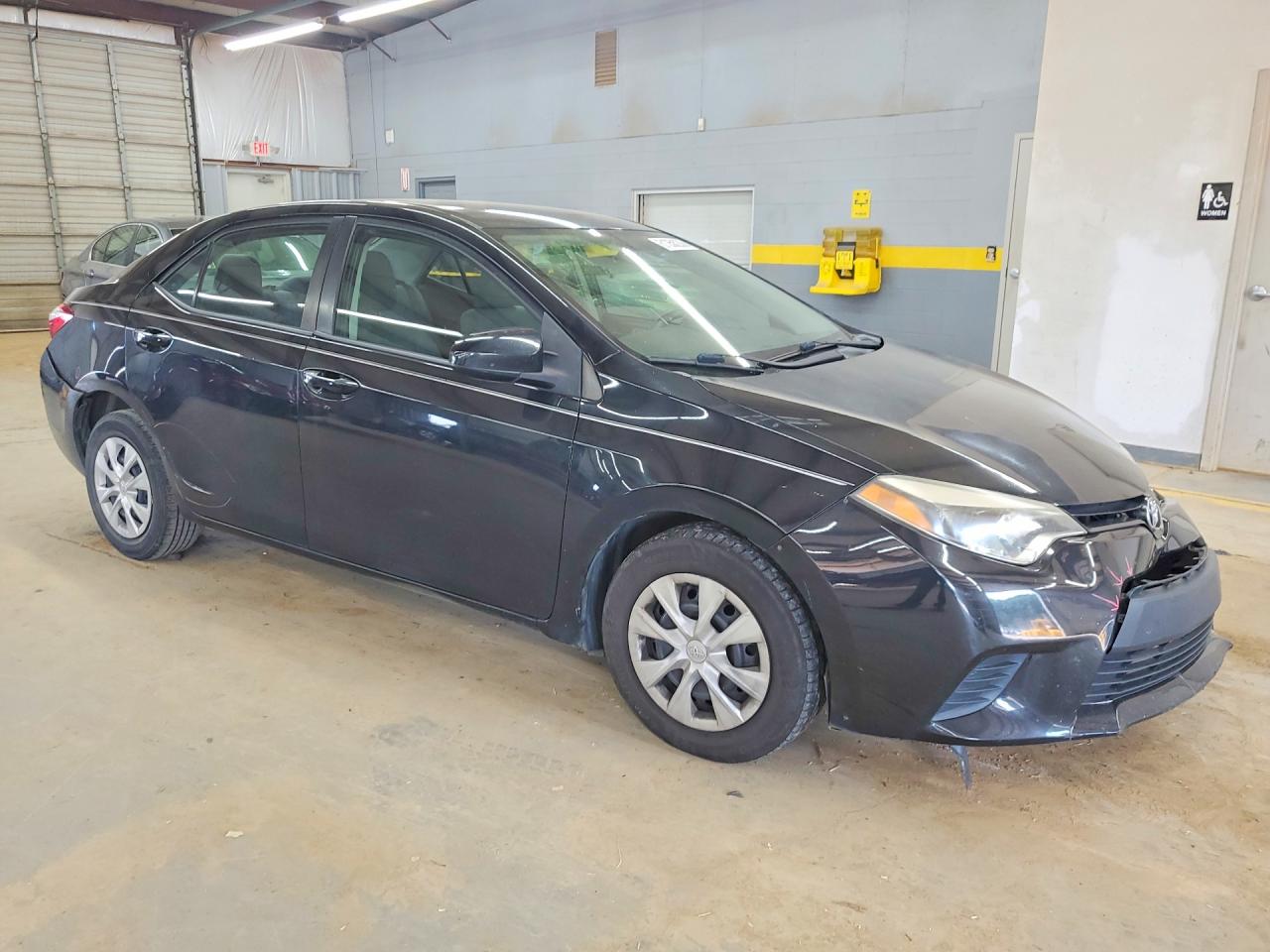 2014 Toyota Corolla L Black vin: 2T1BURHE2EC090993
