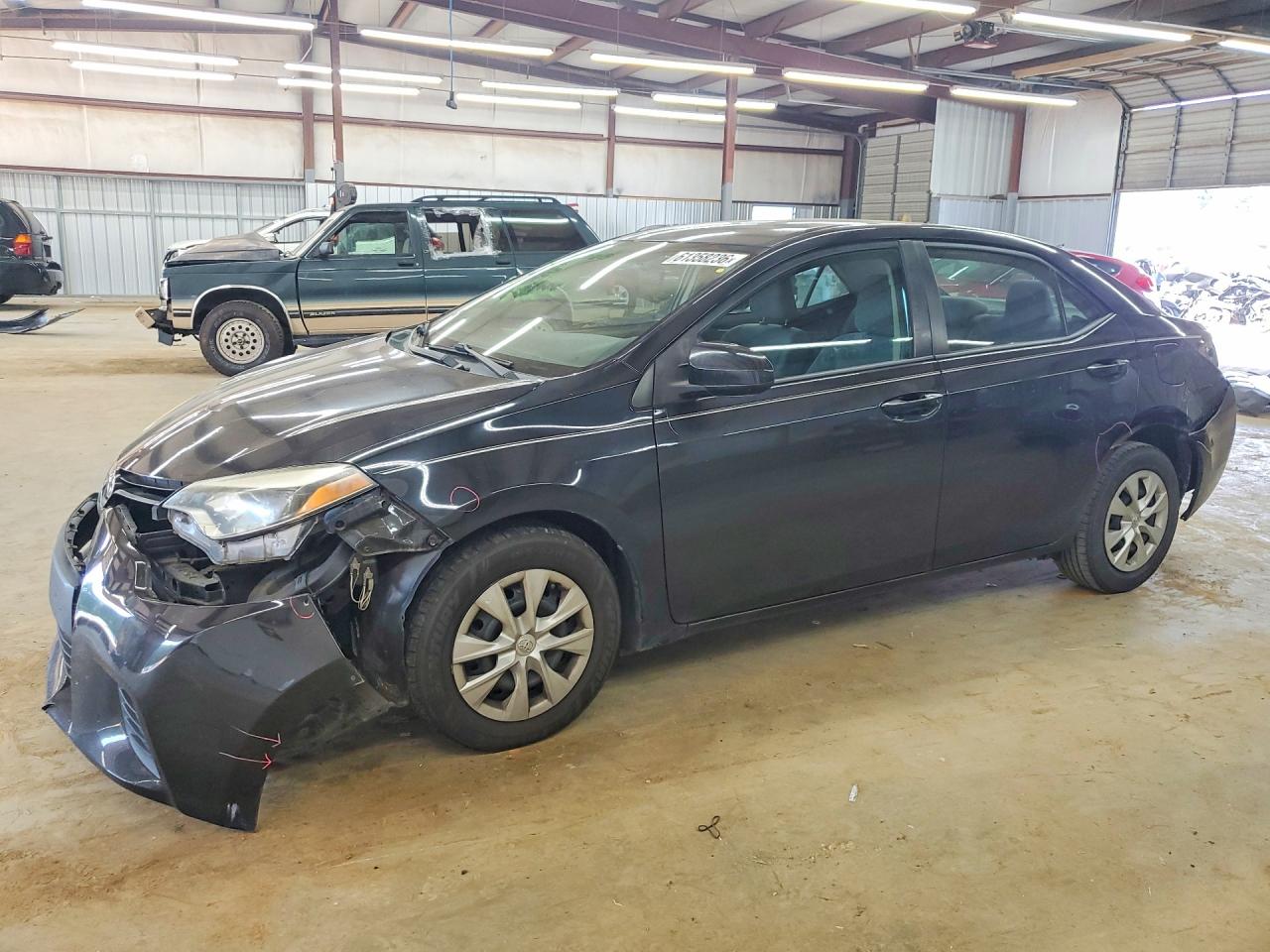 2014 Toyota Corolla L Black vin: 2T1BURHE2EC090993