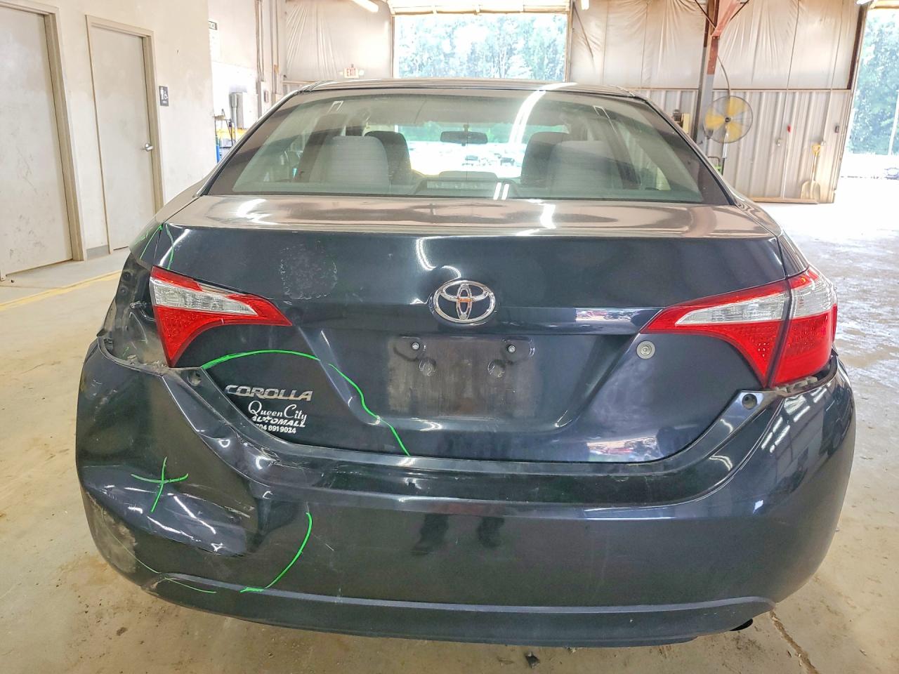 2014 Toyota Corolla L Black vin: 2T1BURHE2EC090993
