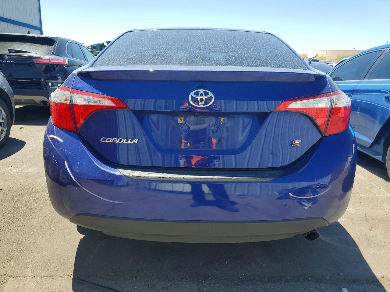 2014 Toyota Corolla S Plus Синий vin: 2T1BURHE2EC091822