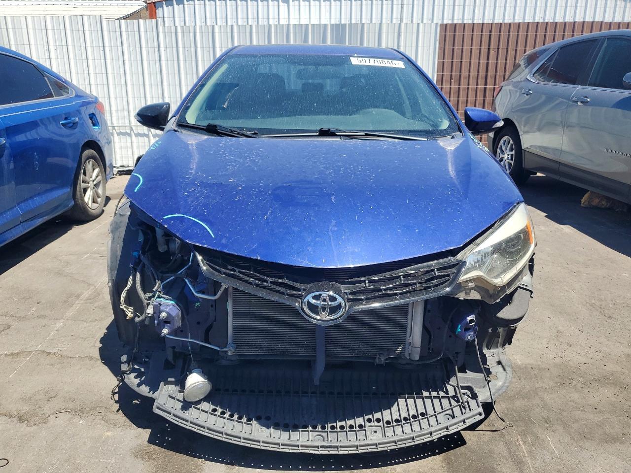 2014 Toyota Corolla S Plus Синий vin: 2T1BURHE2EC091822
