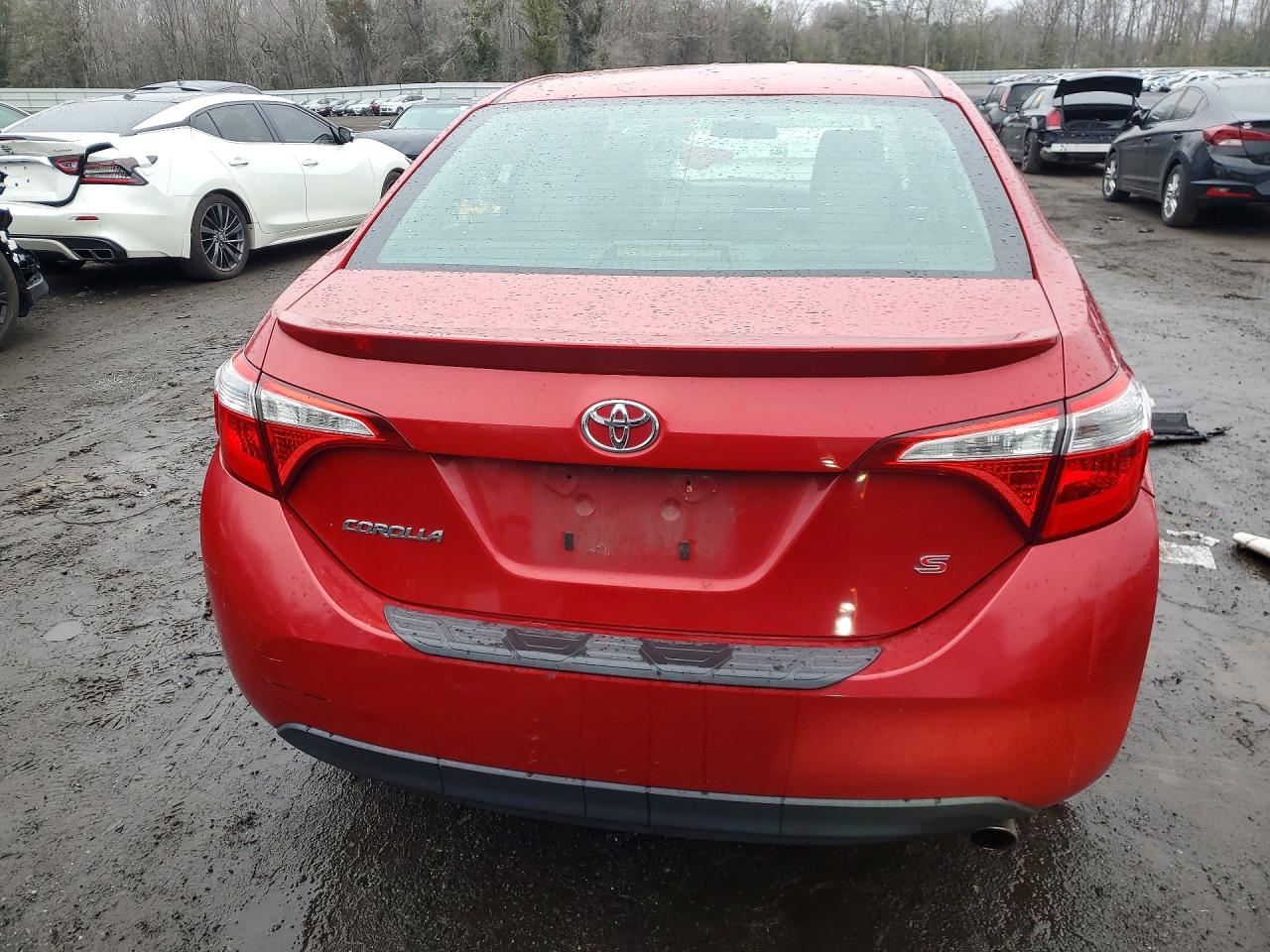 2014 Toyota Corolla S Plus Red vin: 2T1BURHE2EC096163