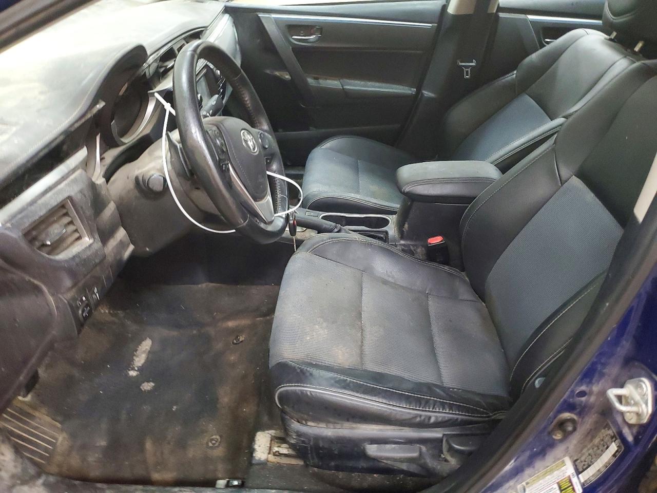 2014 Toyota Corolla S Plus Blue vin: 2T1BURHE2EC100762