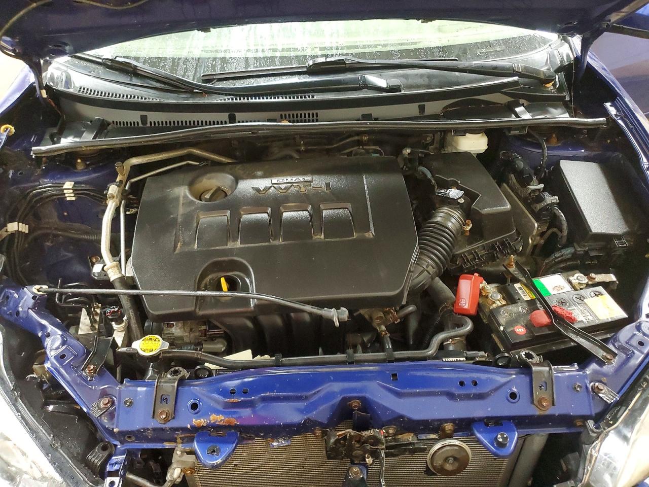 2014 Toyota Corolla S Plus Blue vin: 2T1BURHE2EC100762