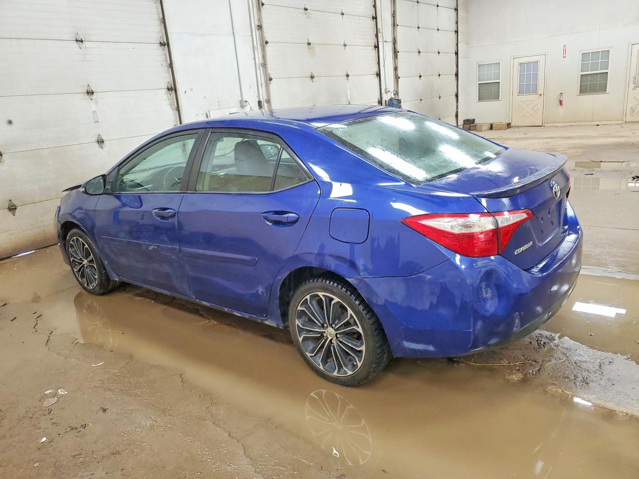 2014 Toyota Corolla S Plus Blue vin: 2T1BURHE2EC100762
