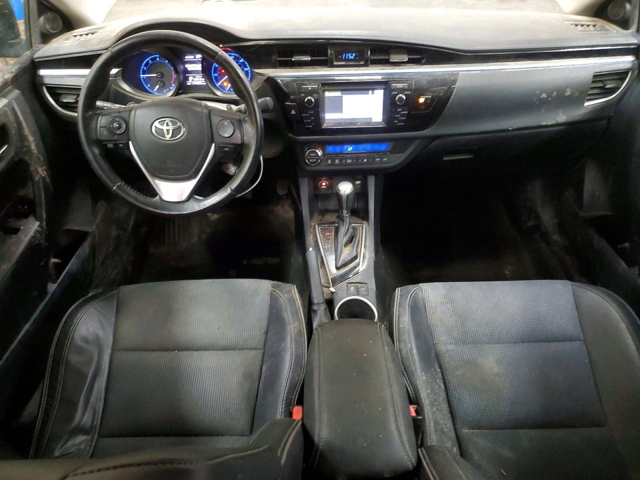 2014 Toyota Corolla S Plus Blue vin: 2T1BURHE2EC100762