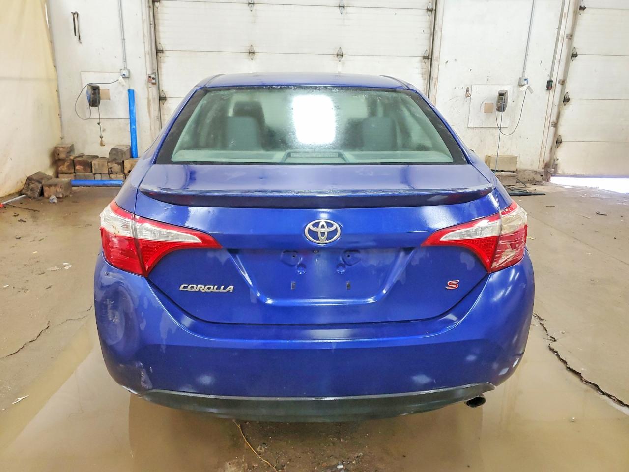 2014 Toyota Corolla S Plus Blue vin: 2T1BURHE2EC100762