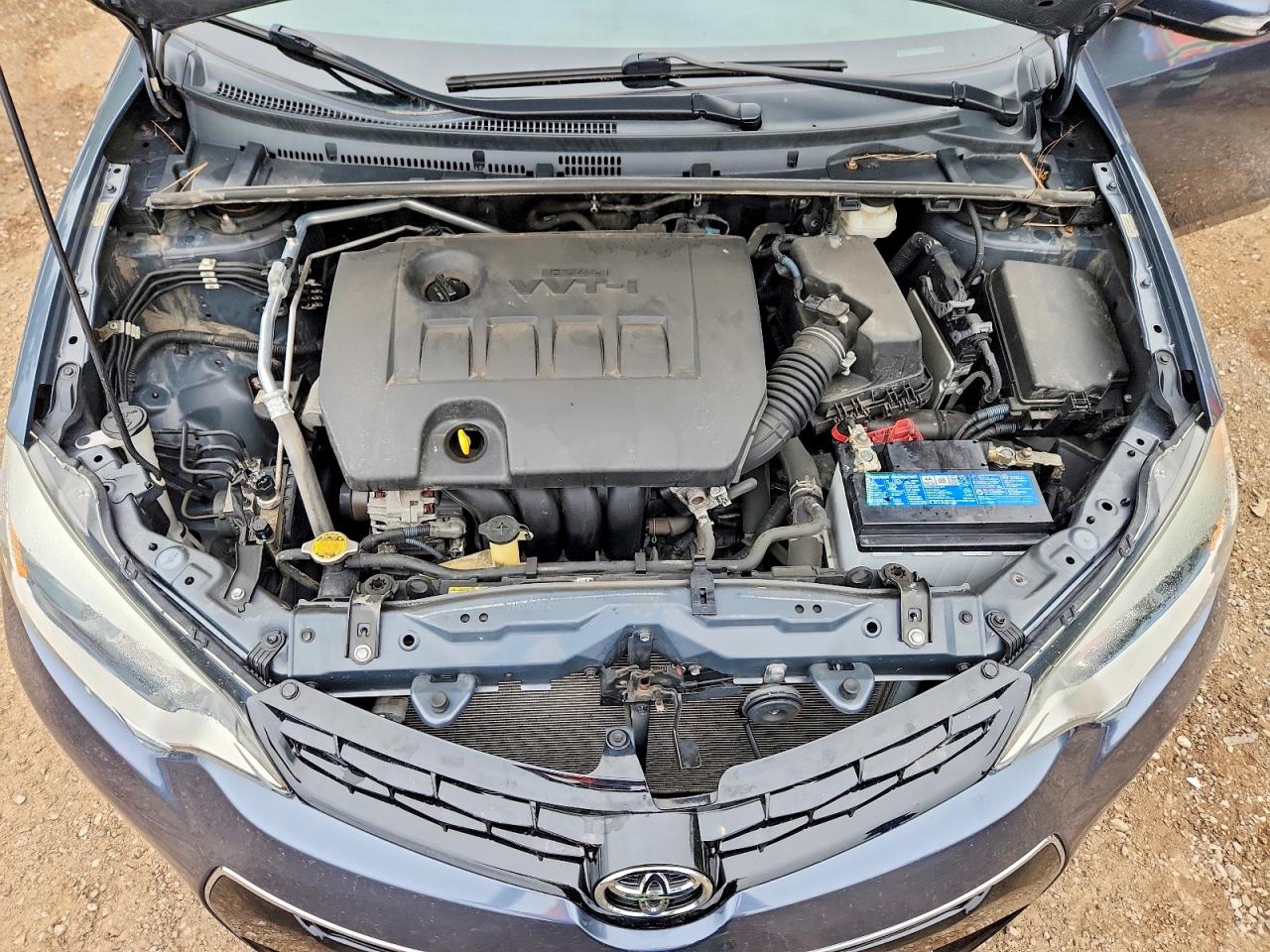2014 Toyota Corolla L Gray vin: 2T1BURHE2EC109512