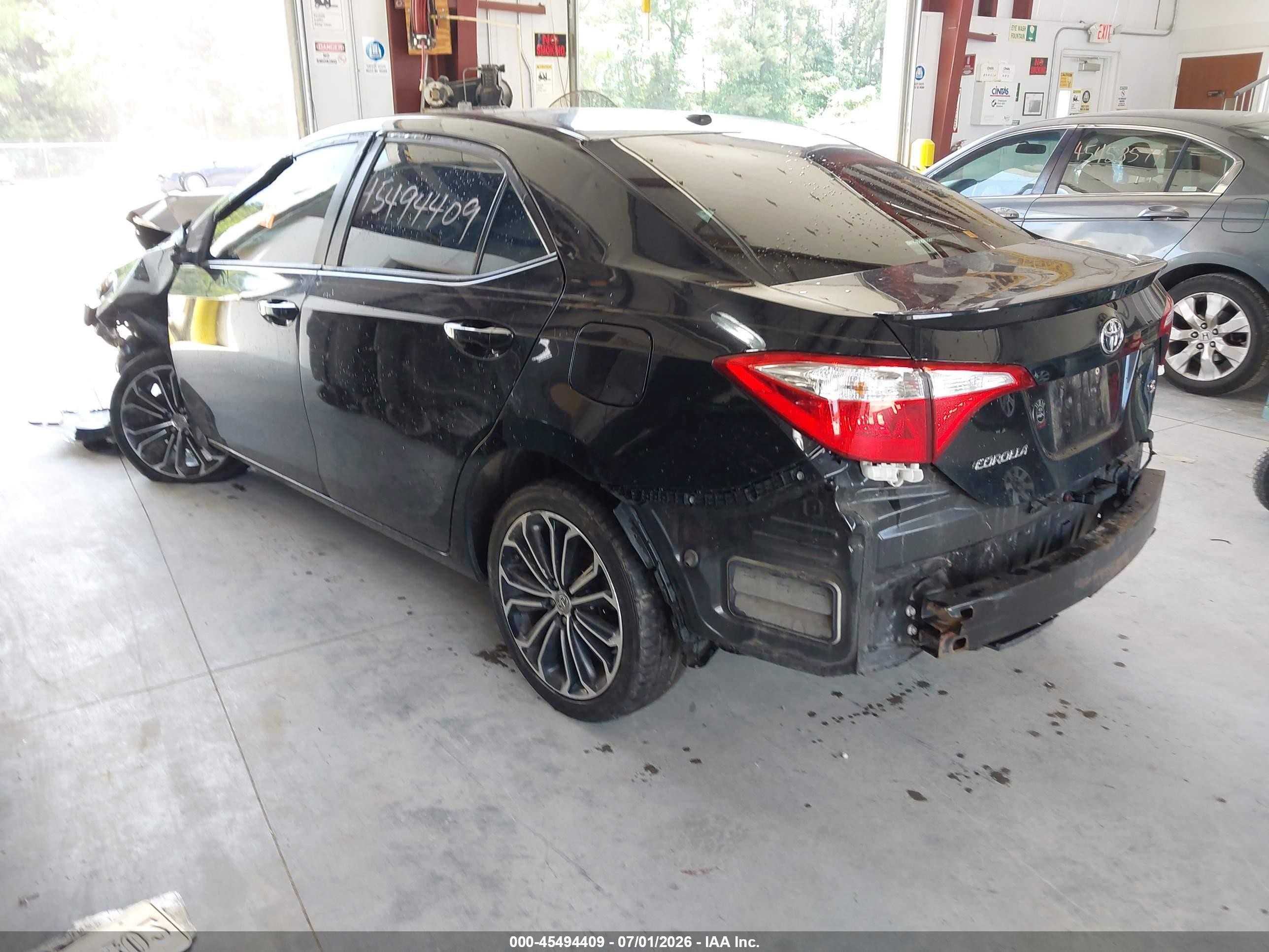 2014 Toyota Corolla S Premium Black vin: 2T1BURHE2EC109932