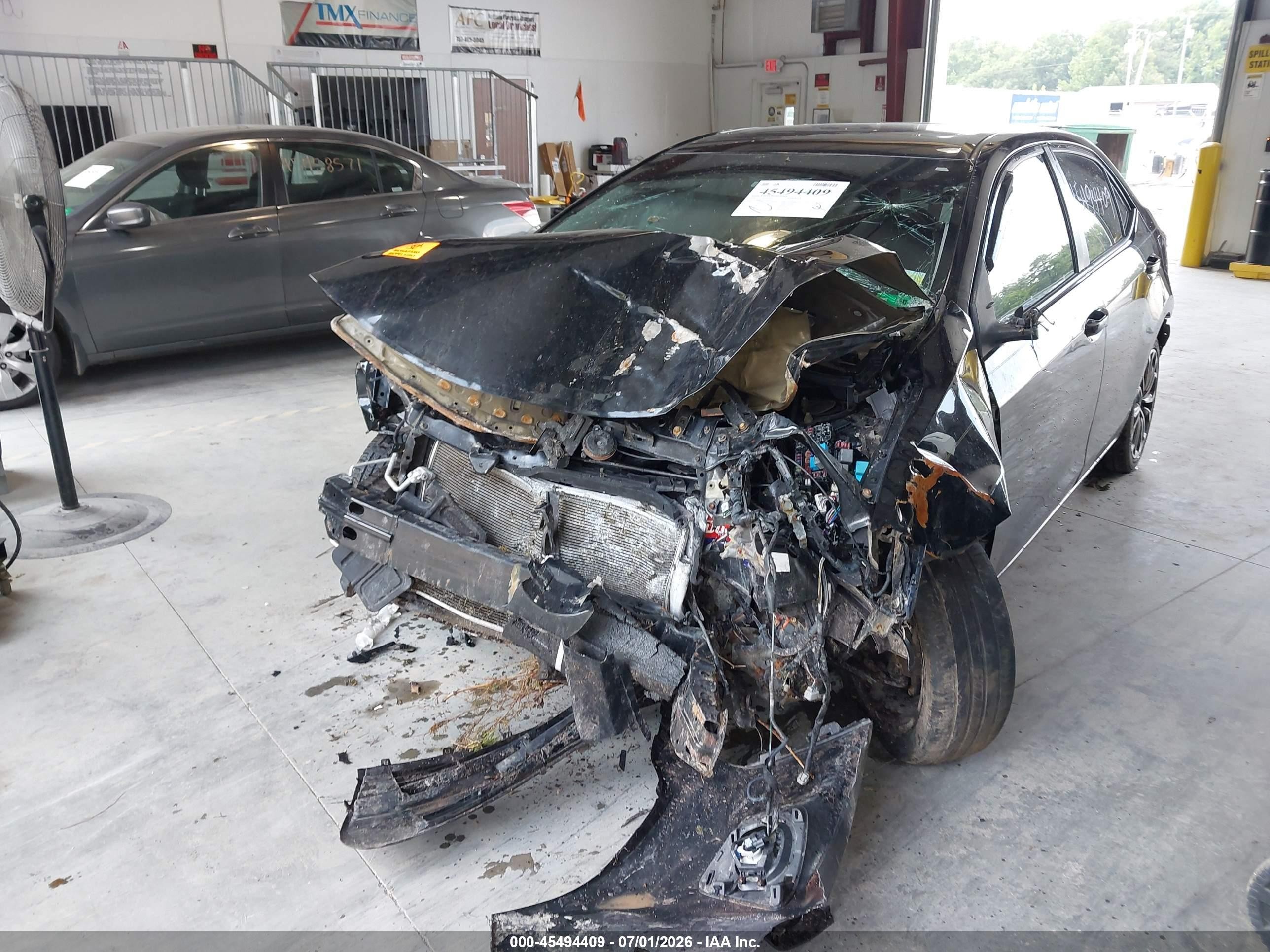2014 Toyota Corolla S Premium Black vin: 2T1BURHE2EC109932