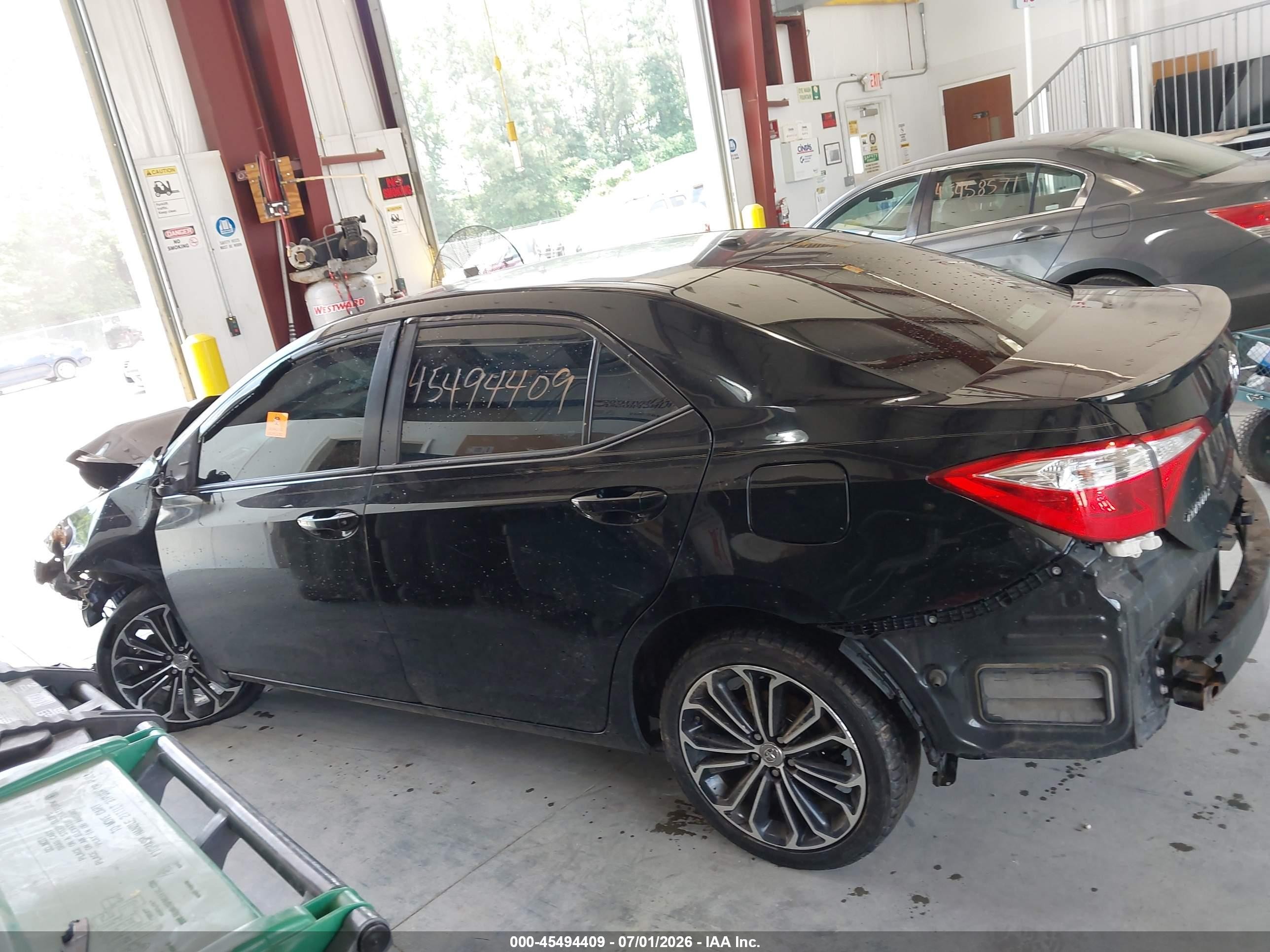 2014 Toyota Corolla S Premium Black vin: 2T1BURHE2EC109932