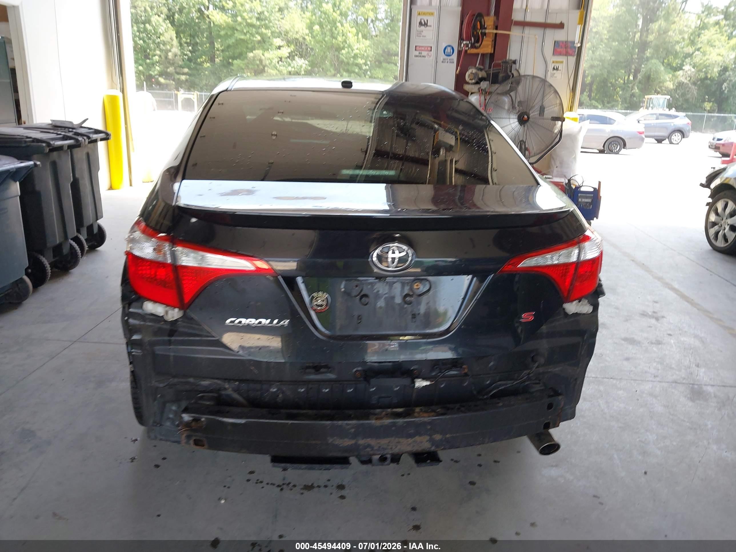 2014 Toyota Corolla S Premium Black vin: 2T1BURHE2EC109932