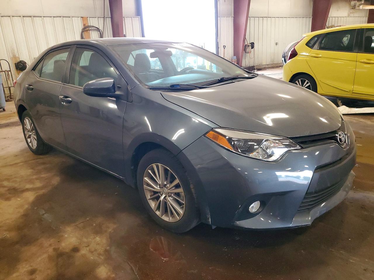2014 Toyota Corolla Le Plus Gray vin: 2T1BURHE2EC128934