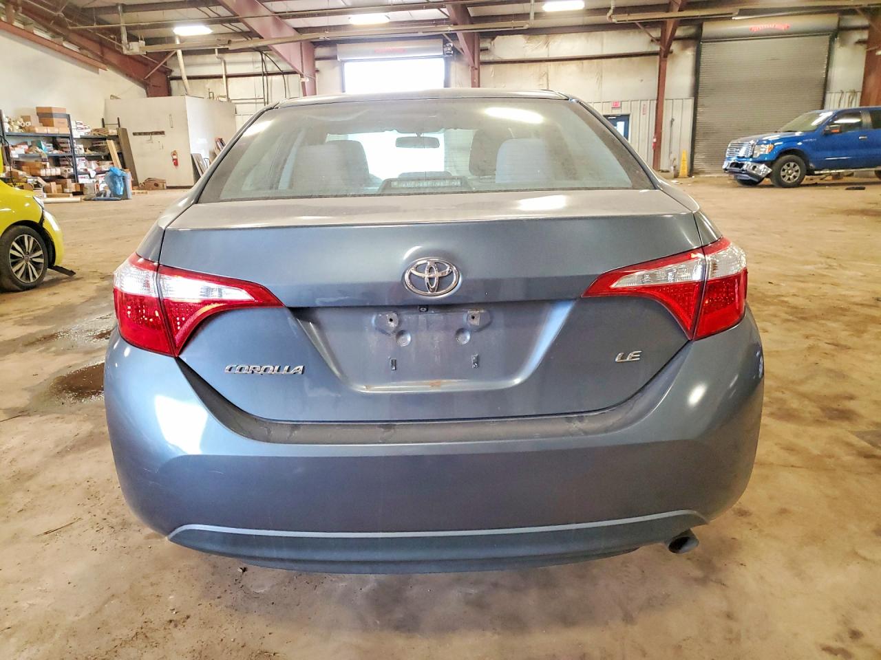 2014 Toyota Corolla Le Plus Gray vin: 2T1BURHE2EC128934