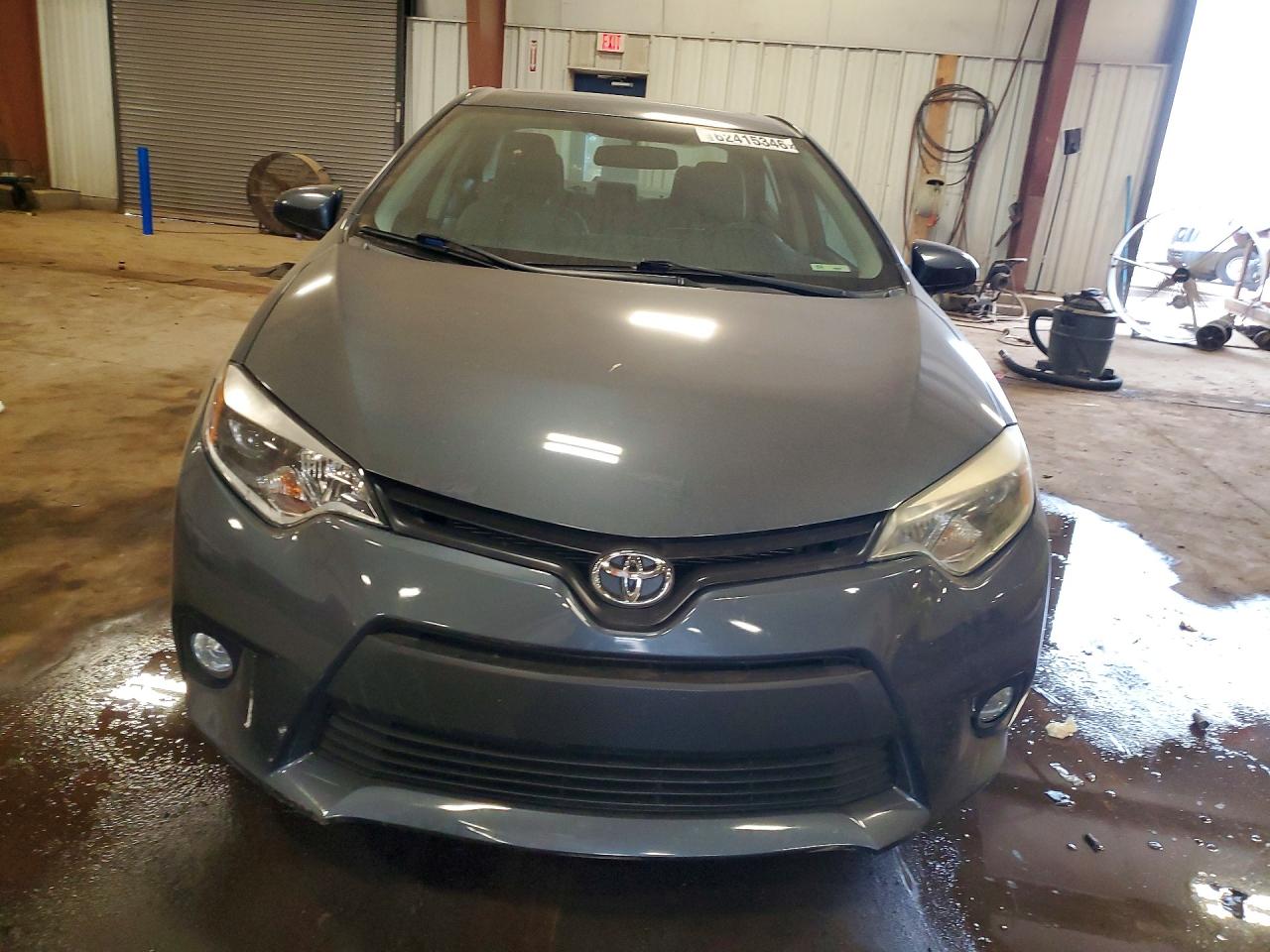 2014 Toyota Corolla Le Plus Gray vin: 2T1BURHE2EC128934