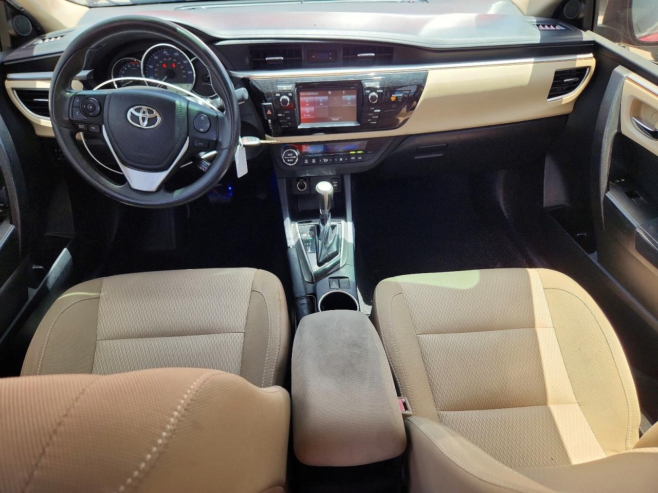 2014 Toyota Corolla Le Red vin: 2T1BURHE2EC130845