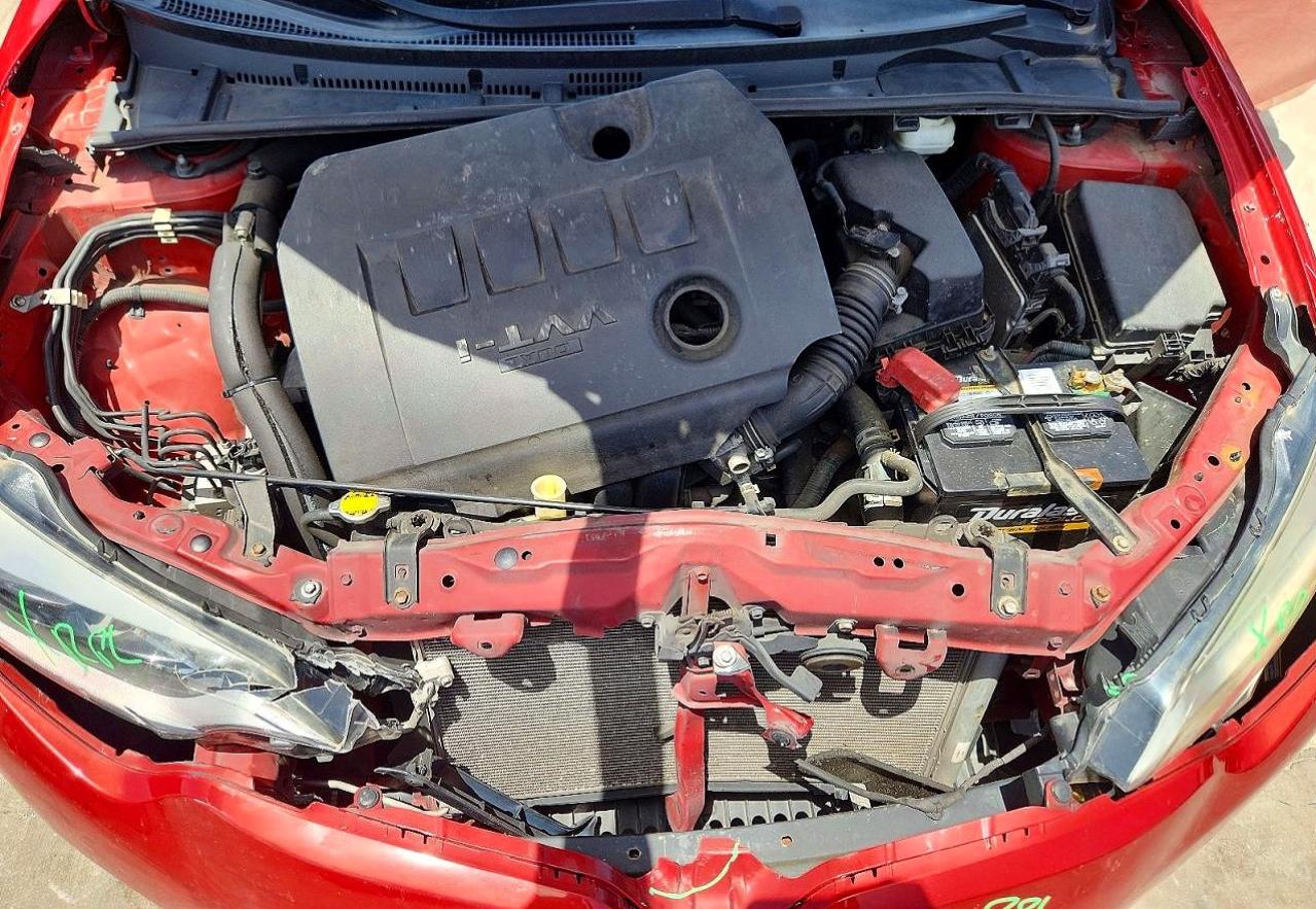 2014 Toyota Corolla Le Red vin: 2T1BURHE2EC130845
