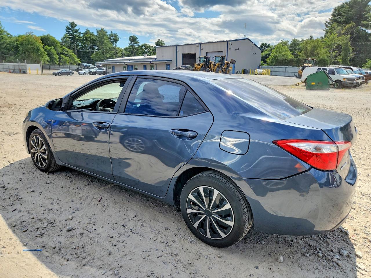 2014 Toyota Corolla Le Blue vin: 2T1BURHE2EC139481