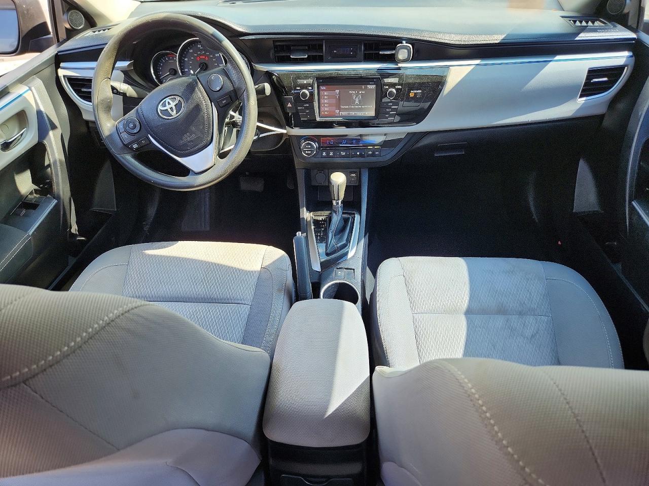2014 Toyota Corolla Le Blue vin: 2T1BURHE2EC139481