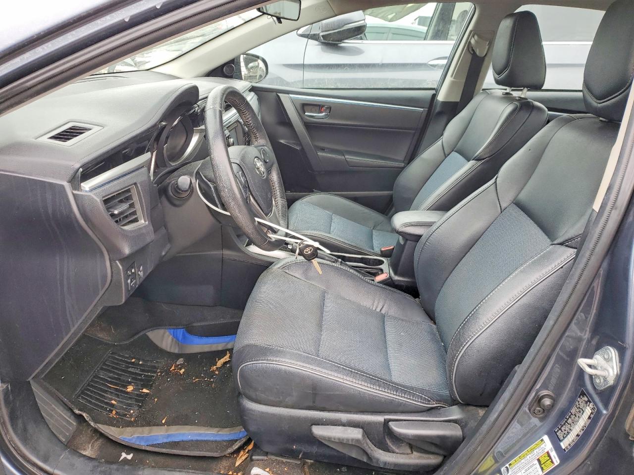2014 Toyota Corolla L Gray vin: 2T1BURHE2EC143353