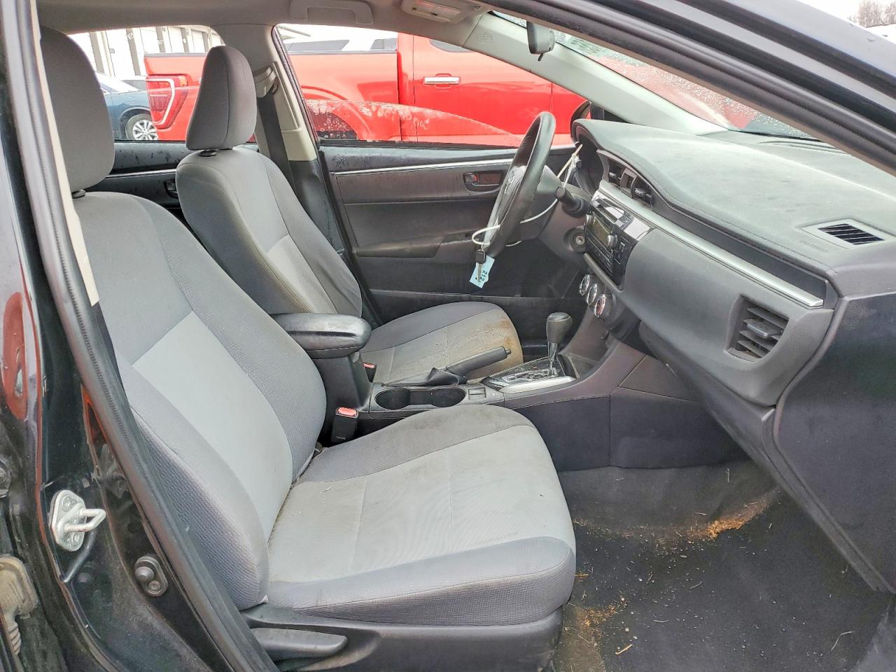 2014 Toyota Corolla L Черный vin: 2T1BURHE2EC152506