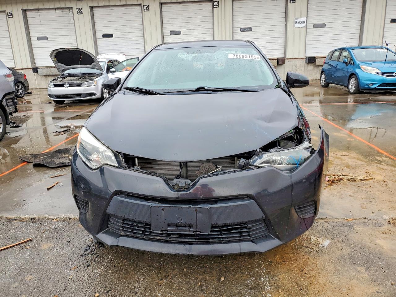 2014 Toyota Corolla L Черный vin: 2T1BURHE2EC152506