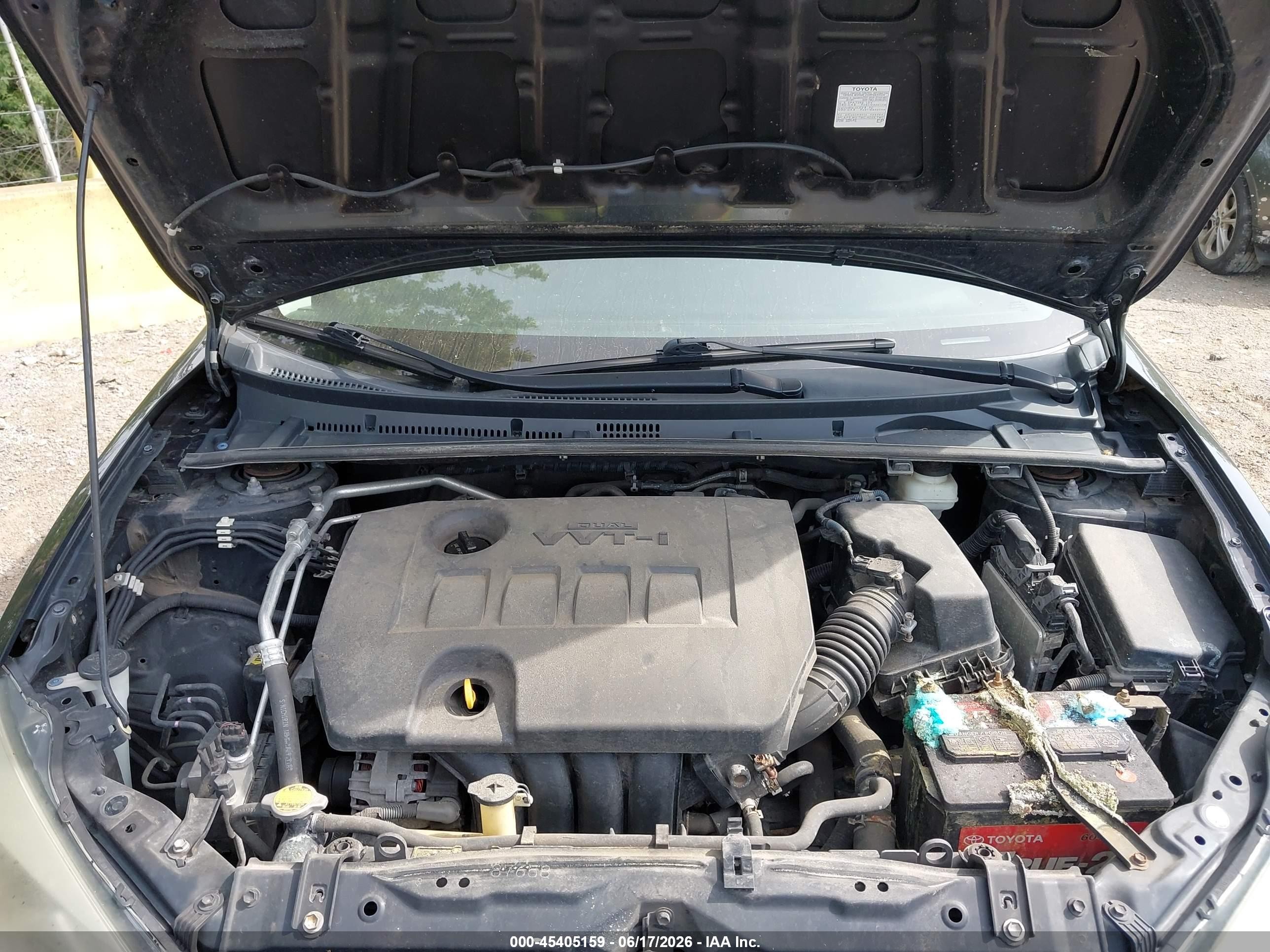 2014 Toyota Corolla S Plus Black vin: 2T1BURHE2EC160007
