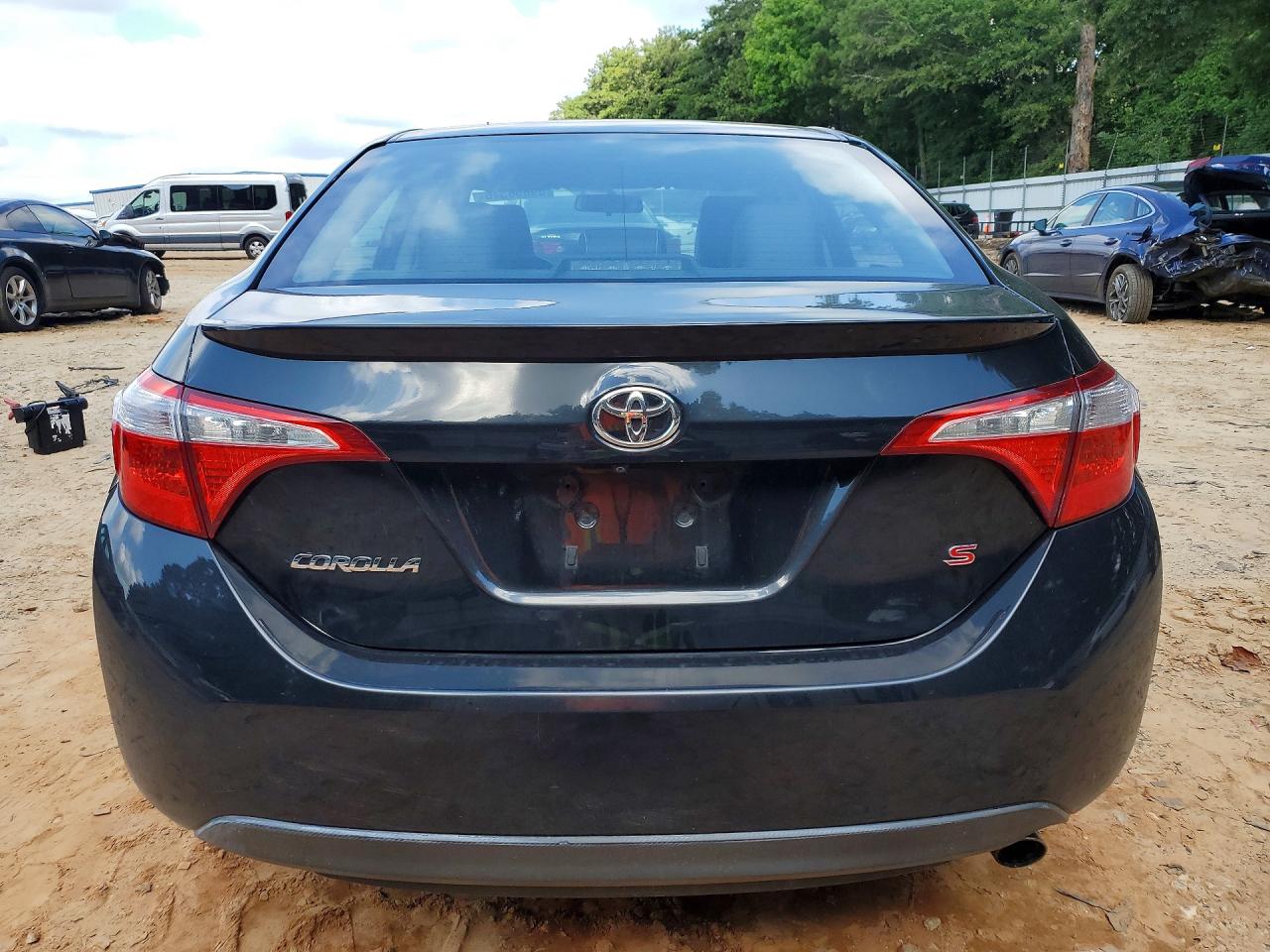 2014 Toyota Corolla S Black vin: 2T1BURHE2EC161352