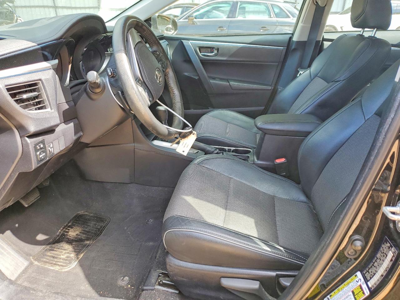 2014 Toyota Corolla S Black vin: 2T1BURHE2EC161352