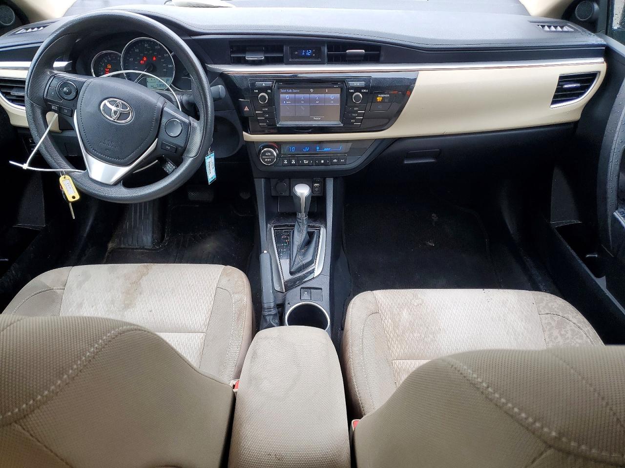 2014 Toyota Corolla Le Gray vin: 2T1BURHE2EC163439
