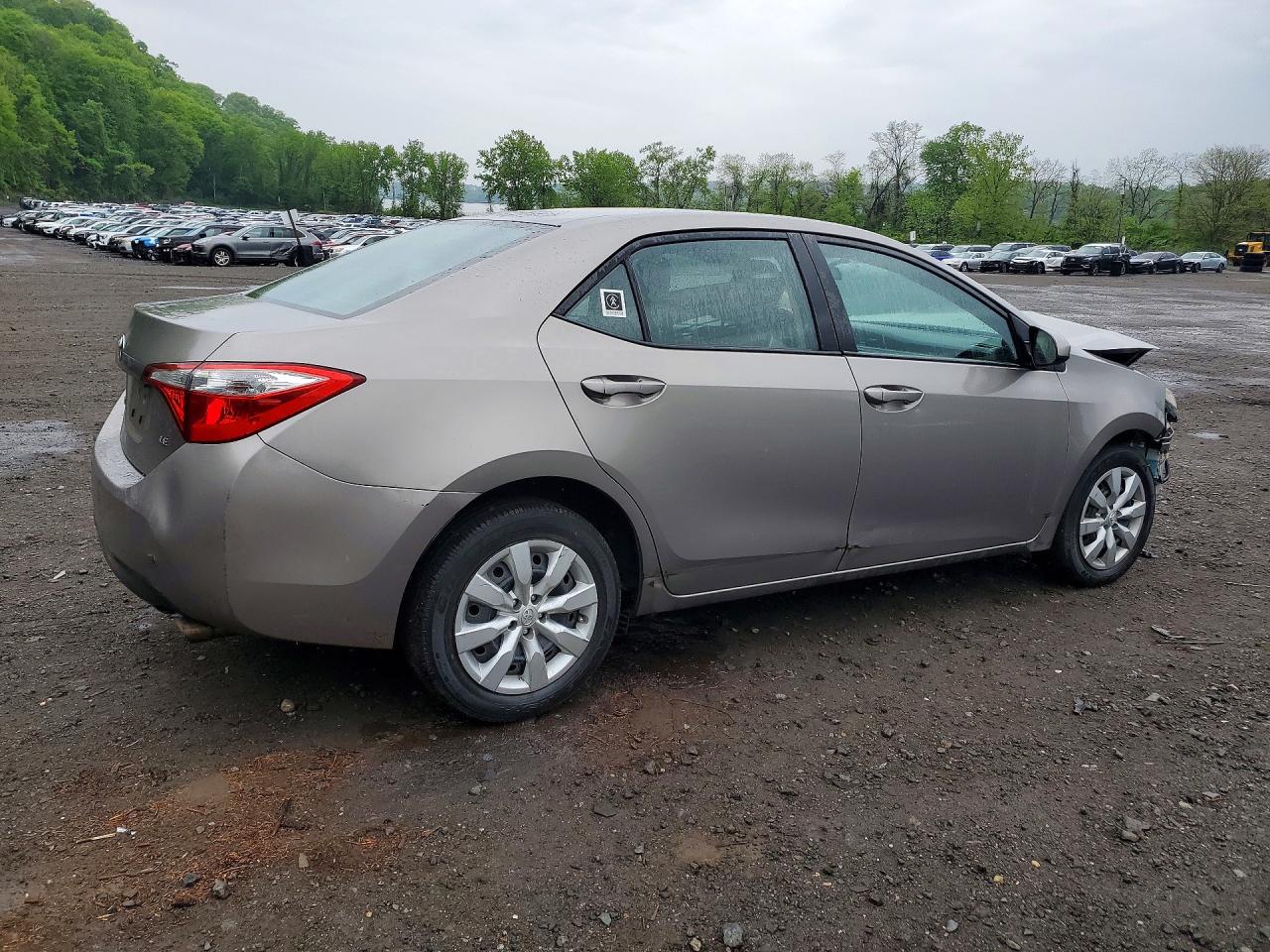2014 Toyota Corolla Le Gray vin: 2T1BURHE2EC163439