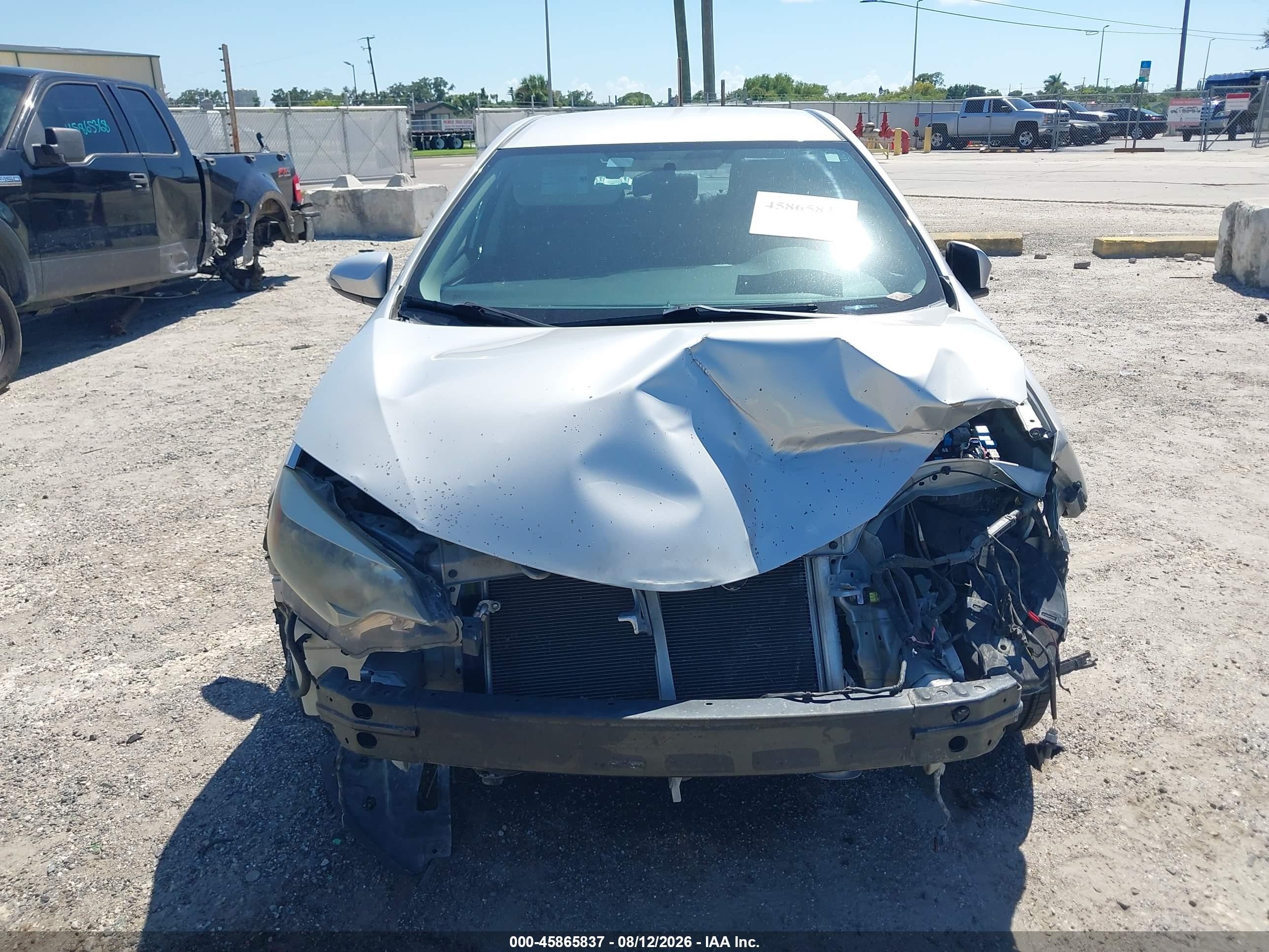 2014 Toyota Corolla S/s Plus/s Premium Silver vin: 2T1BURHE2EC169161