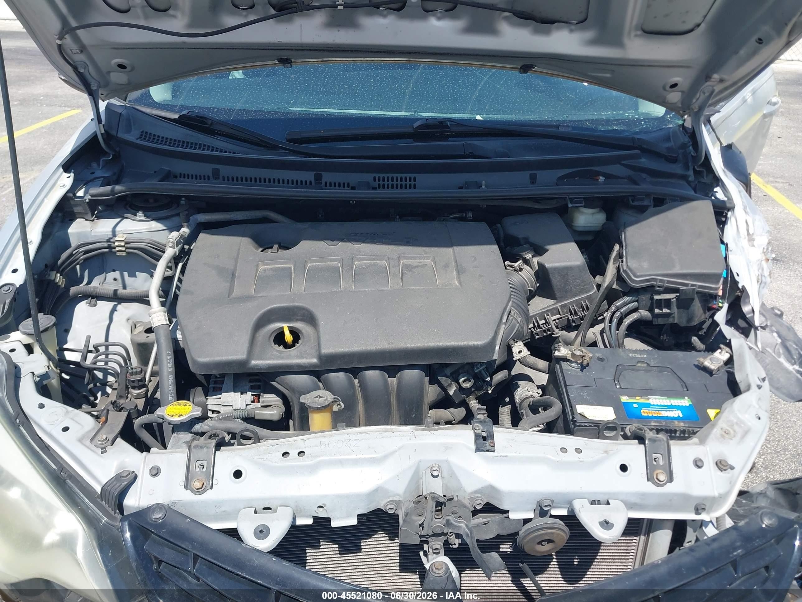 2014 Toyota Corolla S Plus Silver vin: 2T1BURHE2EC171783