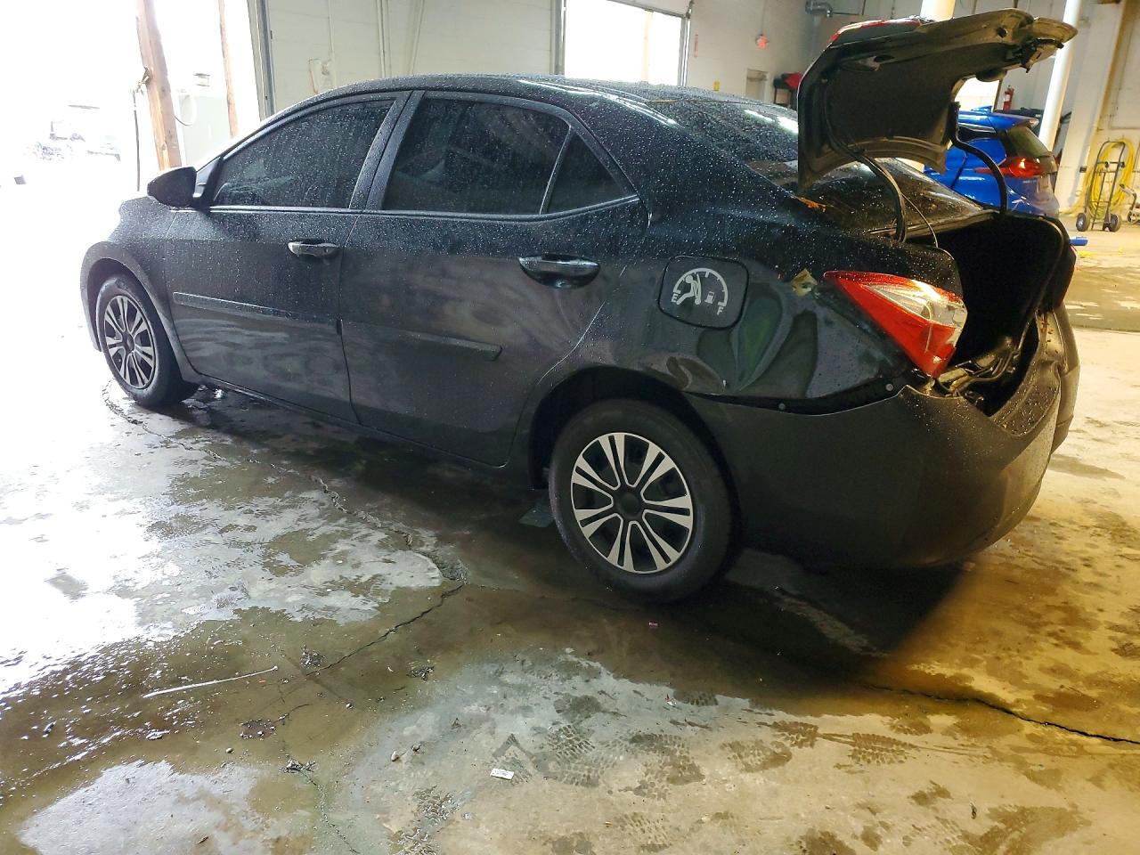 2014 Toyota Corolla L Charcoal vin: 2T1BURHE2EC184596