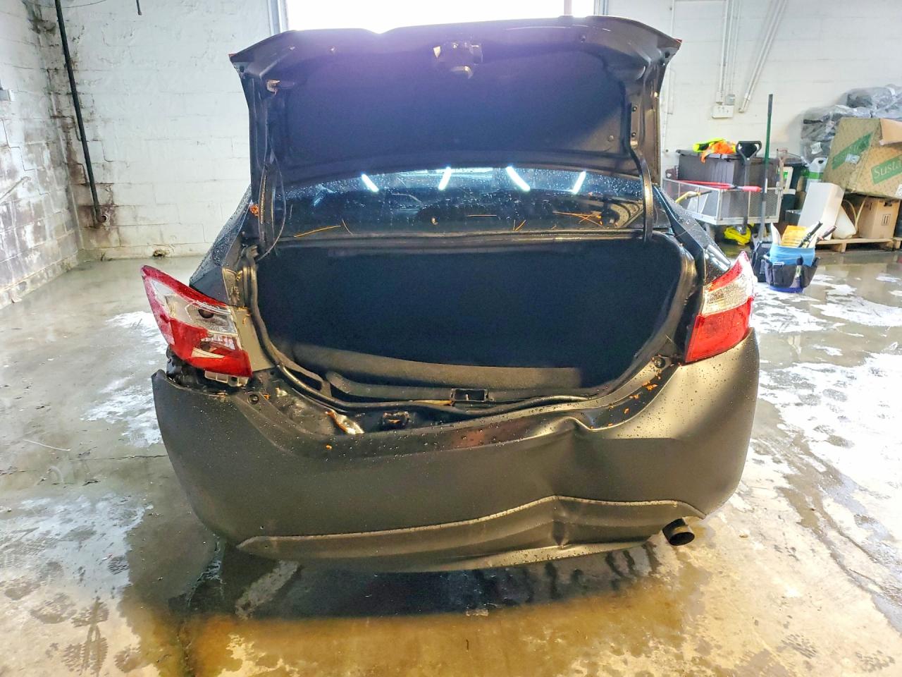 2014 Toyota Corolla L Charcoal vin: 2T1BURHE2EC184596